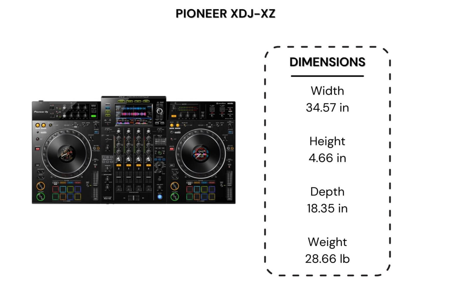 Xdj Xz Professional All In One Dj System From Pioneer Dj