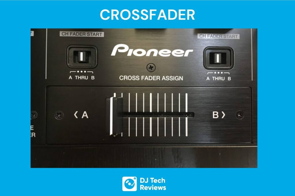 cross fader pioneer dj
