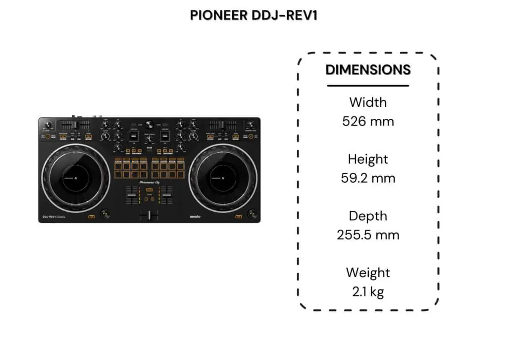 Pioneer DJ DDJ REV1: Serato Battle Scratch Controller - DJ Tech