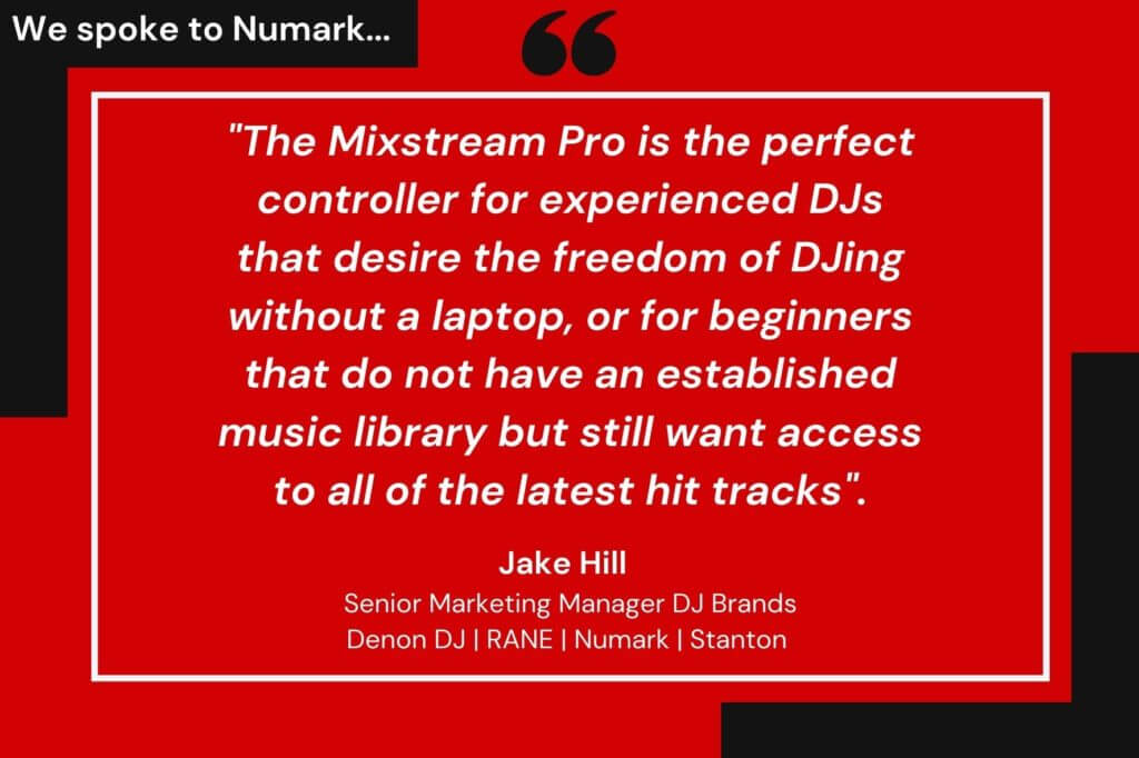 quote from numark jake hill