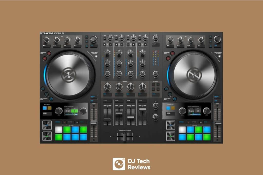 4 deck dj controller