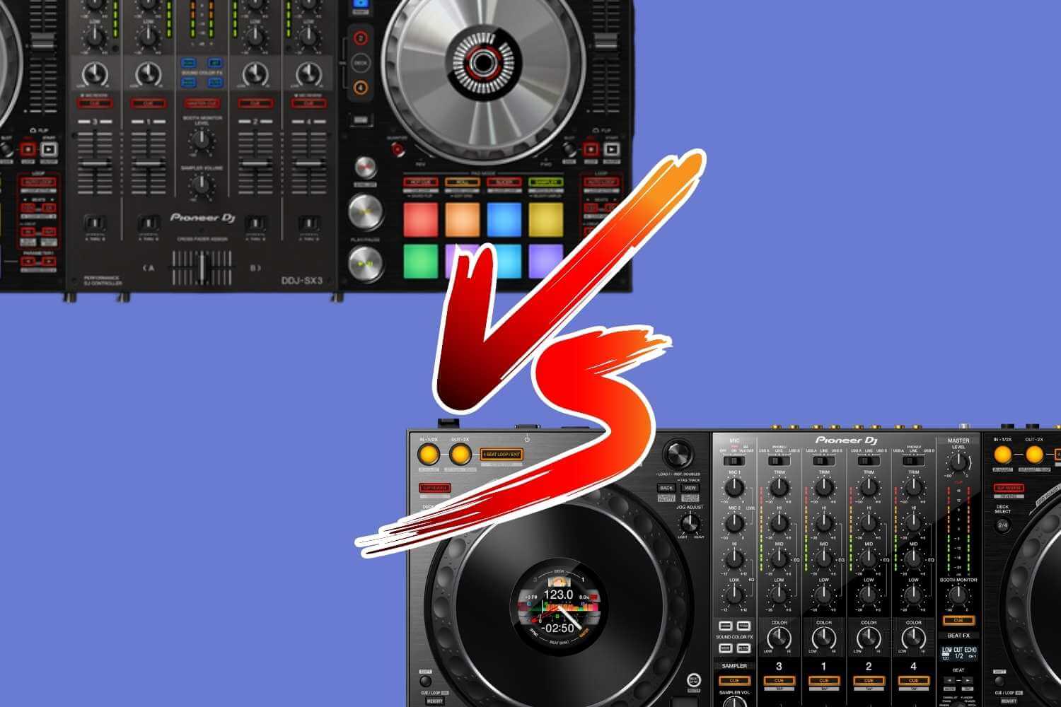 Pioneer DJ DDJ-1000SRT Vs DDJ-SX3: Which Should You Buy? - DJ Tech