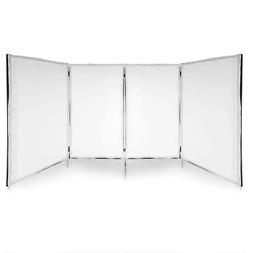 Pyle DJ Booth Foldable DJ Cover Screen
